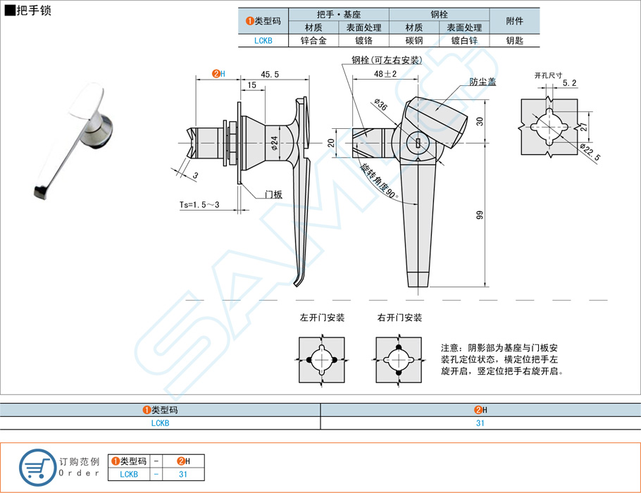 把手鎖在工業(yè)設(shè)備機柜的應(yīng)用