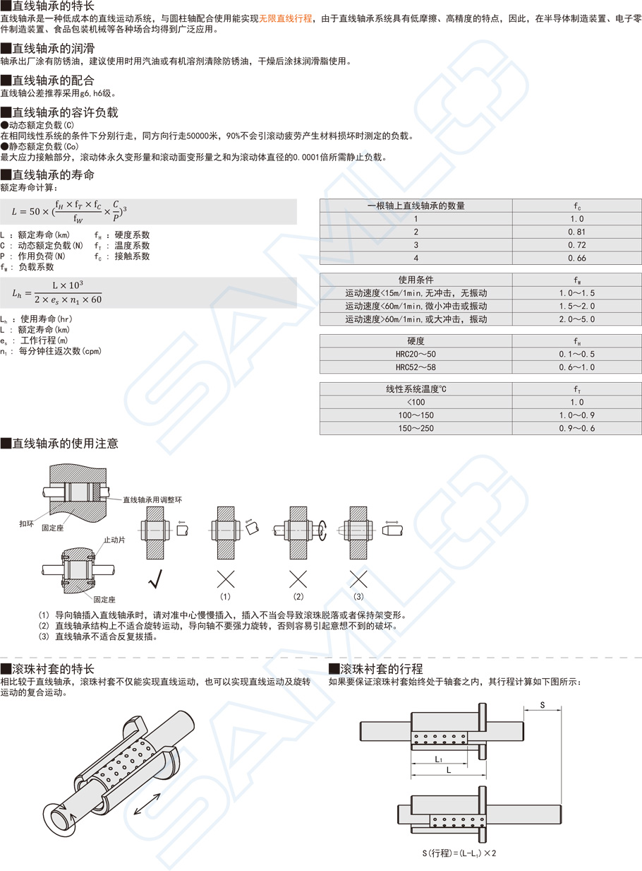 直線軸承-加長(zhǎng)型KCML功能特點(diǎn)概述