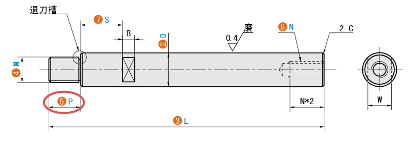 P（臺(tái)階長(zhǎng)度）