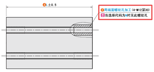 兩端面螺紋孔加工代碼