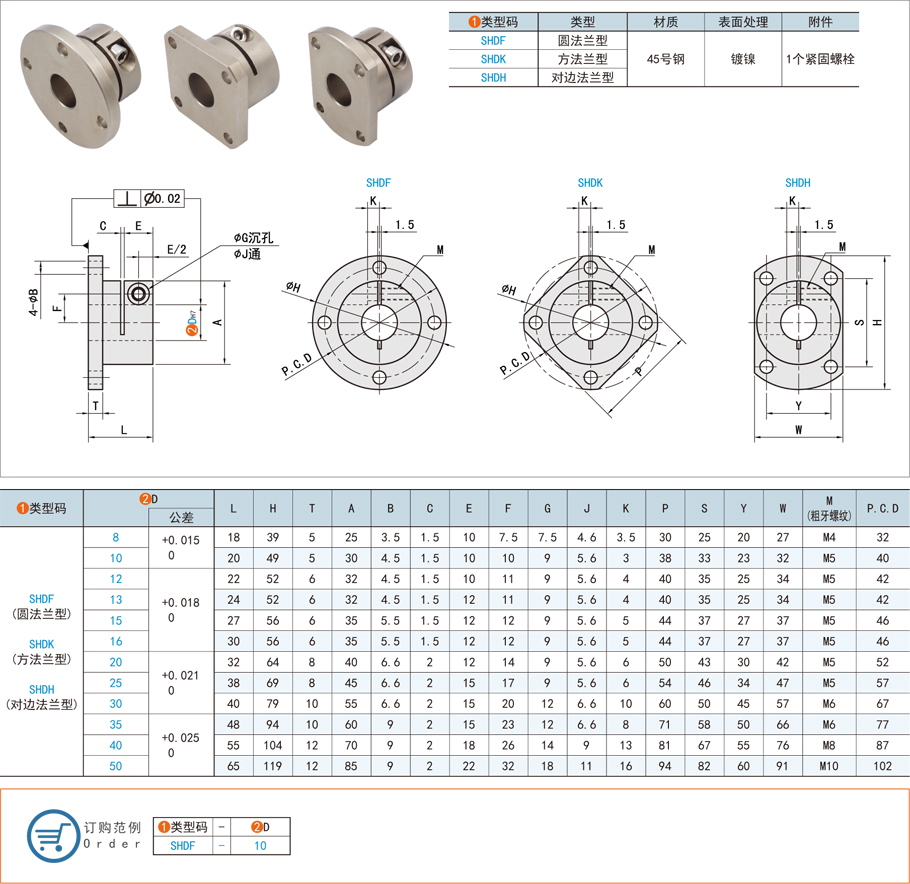 法蘭型機(jī)加工件導(dǎo)向軸支座的特點(diǎn)應(yīng)用