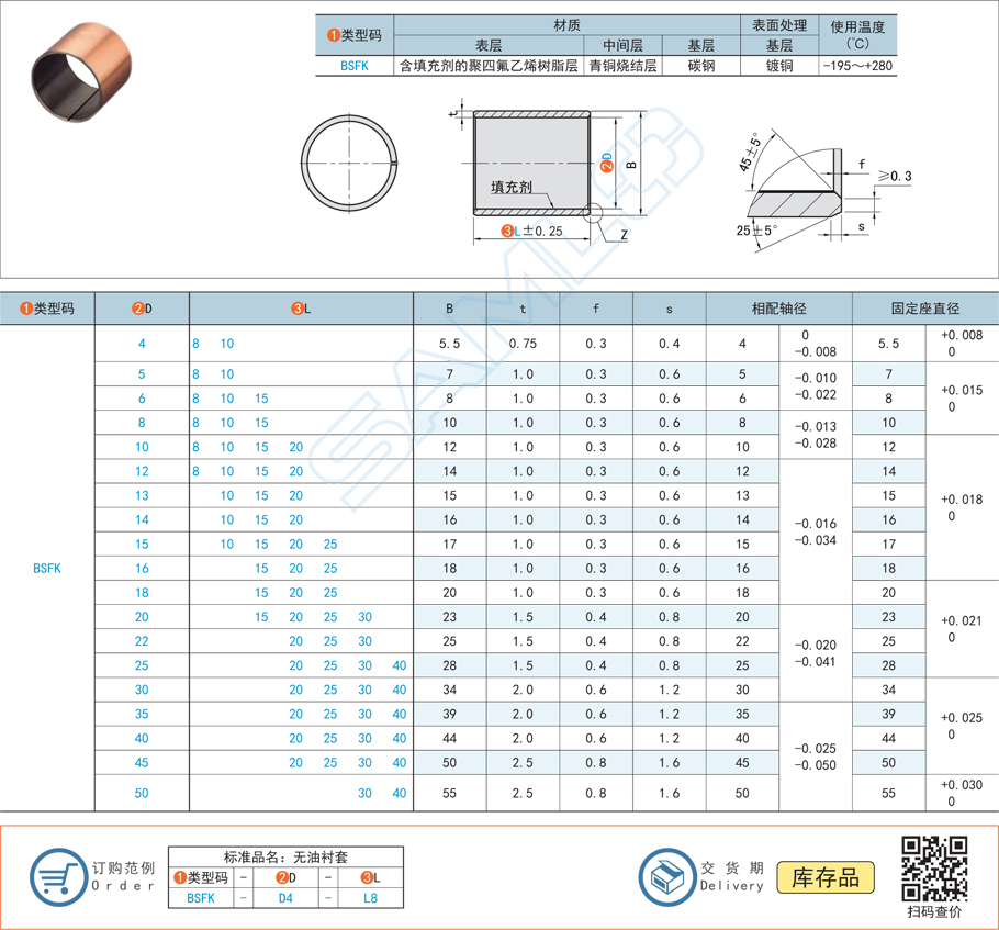 無油襯套表面鍍銅有什么作用